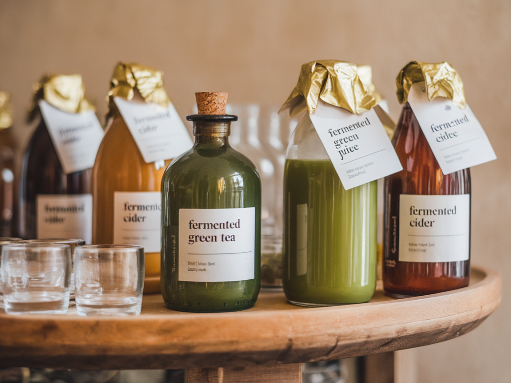 Wie nutzt man Microtrends wie fermentierte Getränke zur Entwicklung einer erfolgreichen Nischenmarke